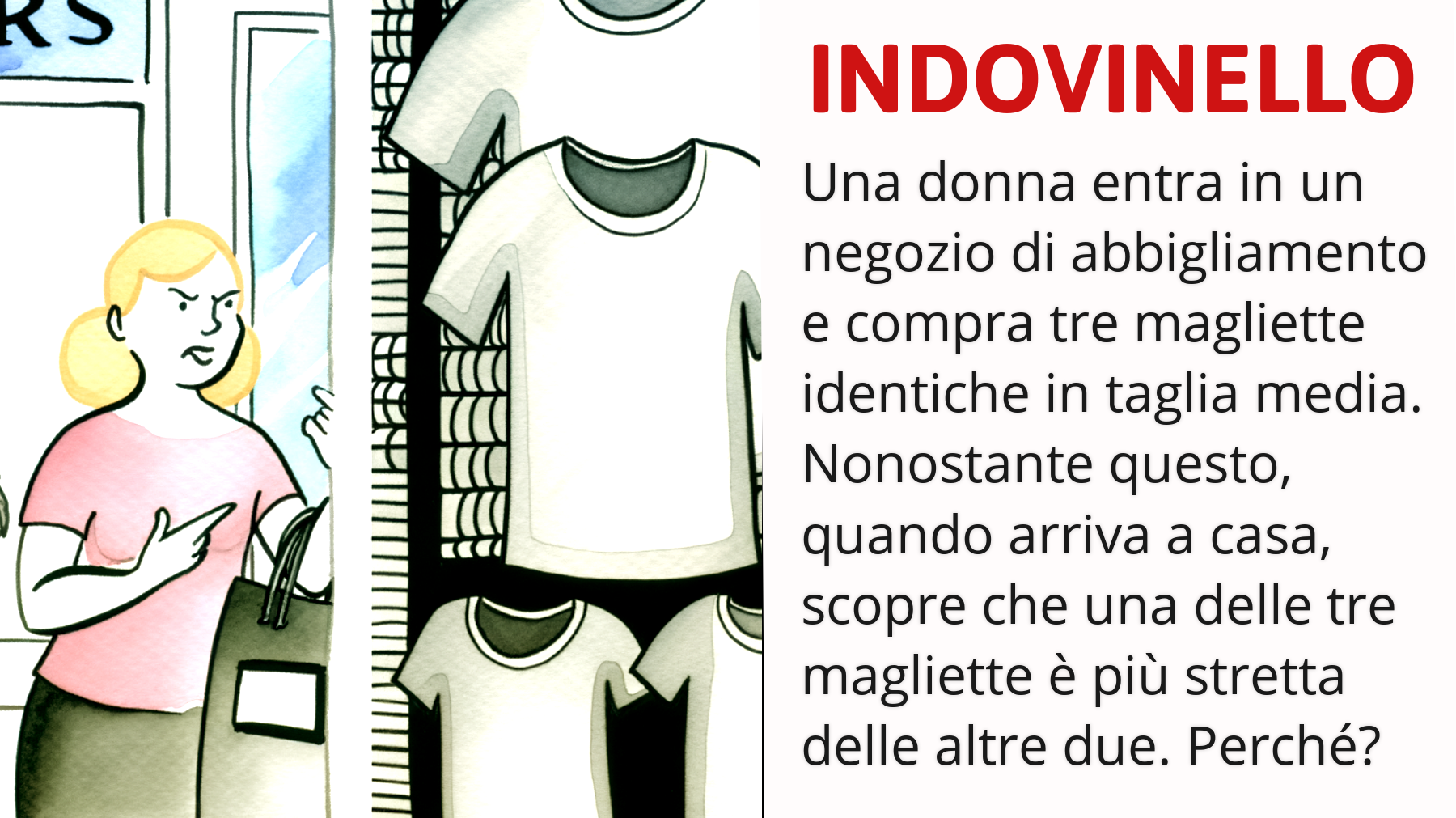 Solo Le Menti Più Brillanti Riusciranno a Risolvere Questo Enigma di Moda! Scopri il Mistero delle Tre Magliette Identiche... Ma Non Troppo!